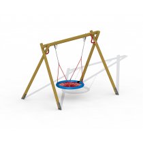 Leagan cuib din lemn